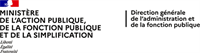 Direction générale de l'administration et de la fonction publique (DGAFP) (logo)